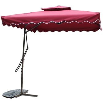 Unbrela suspendata pentru terasa si gradina Heiner 220x220 cm