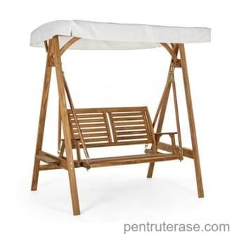 Leagan Balamsoar Hinta pentru Terasa Curte Gradina Noemi Lemn de Salcam